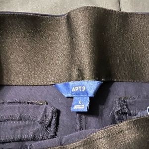Blue  Apt 9 Brynn pull on crop pants